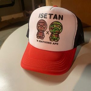 BAPE A Bathing Ape Isetan Trucker Hat Cap